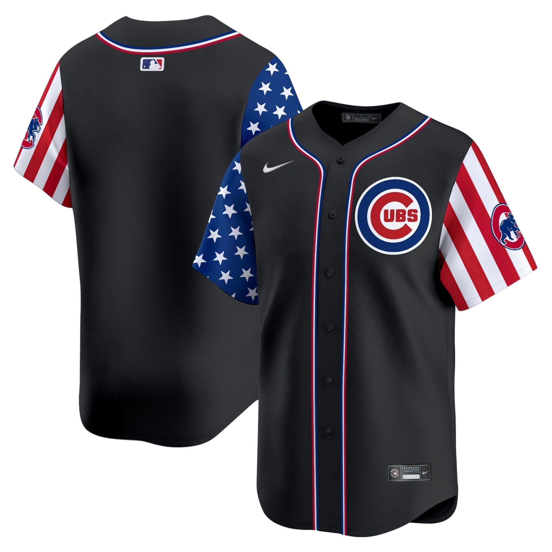 Chicago Cubs 2025 Memorial Day Vapor Premier Limited Jersey - All Stitched - Image 40
