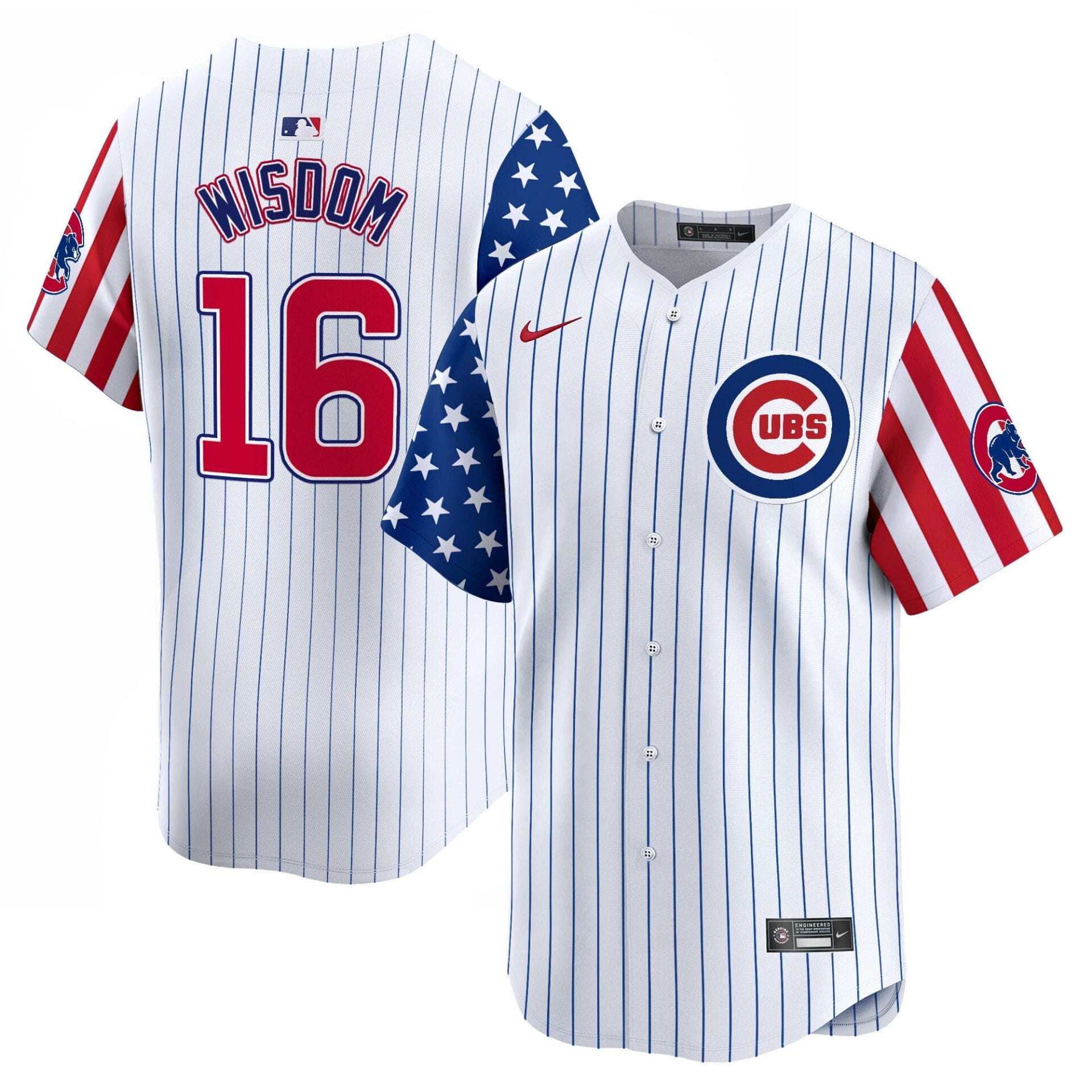 Chicago Cubs 2025 Memorial Day Vapor Premier Limited Jersey - All Stitched - Image 47