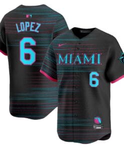 Miami Marlins 2025 City Connect Vapor Premier Limited Jersey - All Stitched