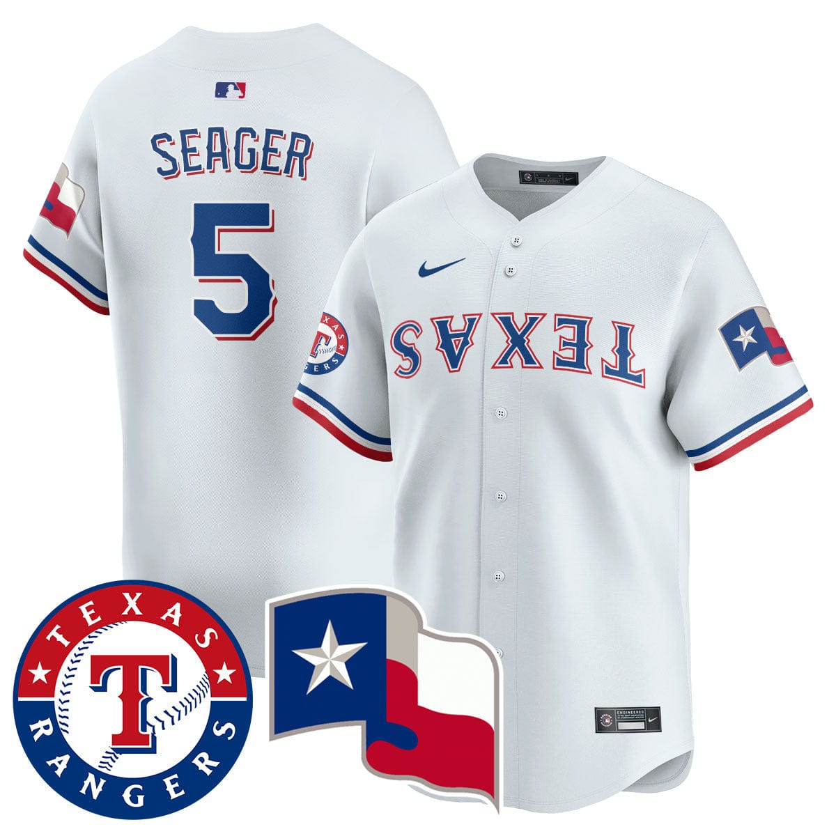 Texas Rangers True Brvnd Limited Jersey - All Stitched - Image 27