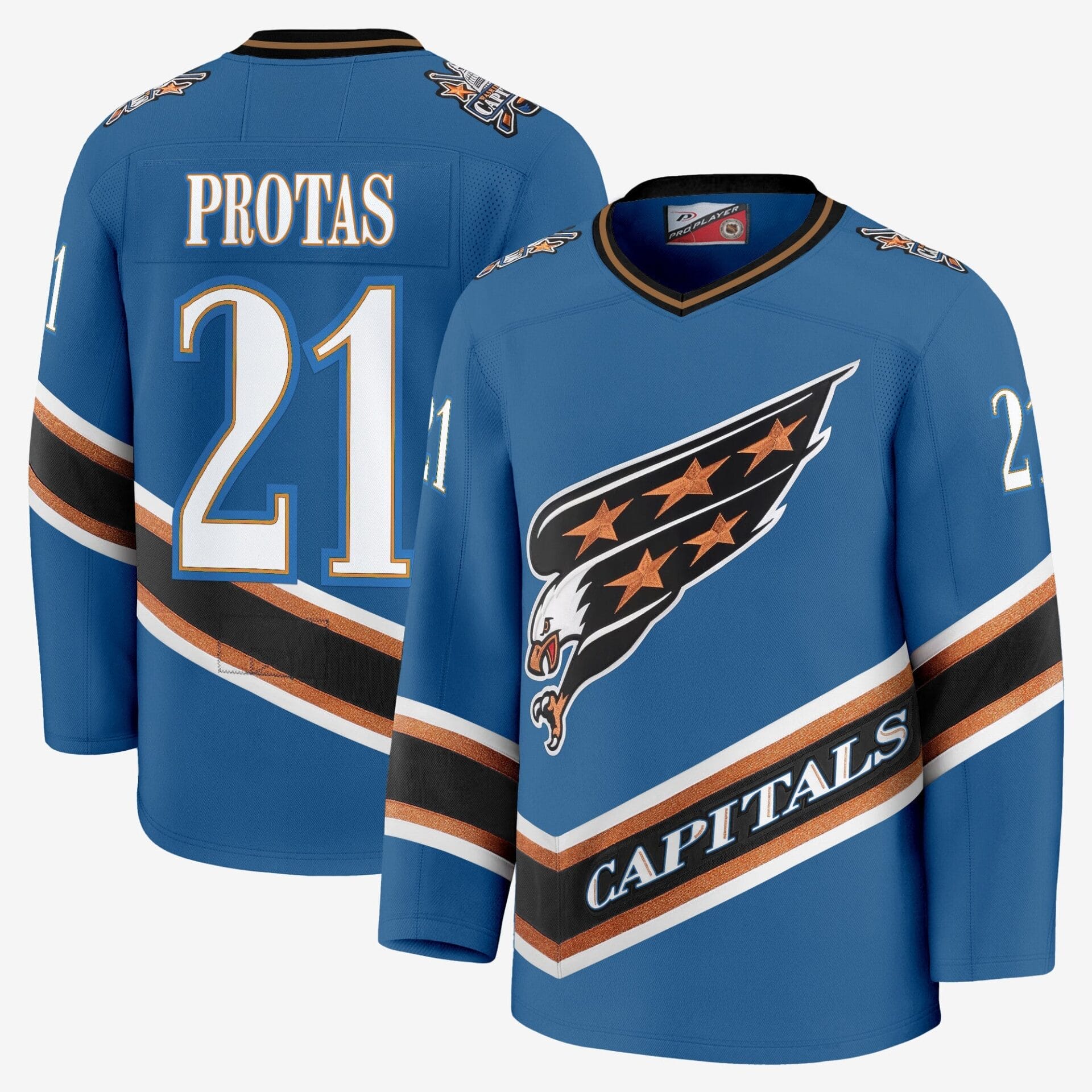 Washington Capitals Screaming Eagle Jersey Collection (1995-2024) - All Stitched - Image 25