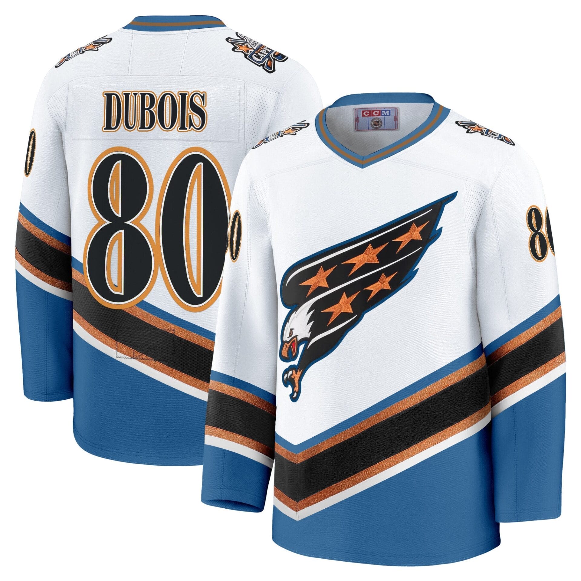 Washington Capitals Screaming Eagle Jersey Collection (1995-2024) - All Stitched - Image 17