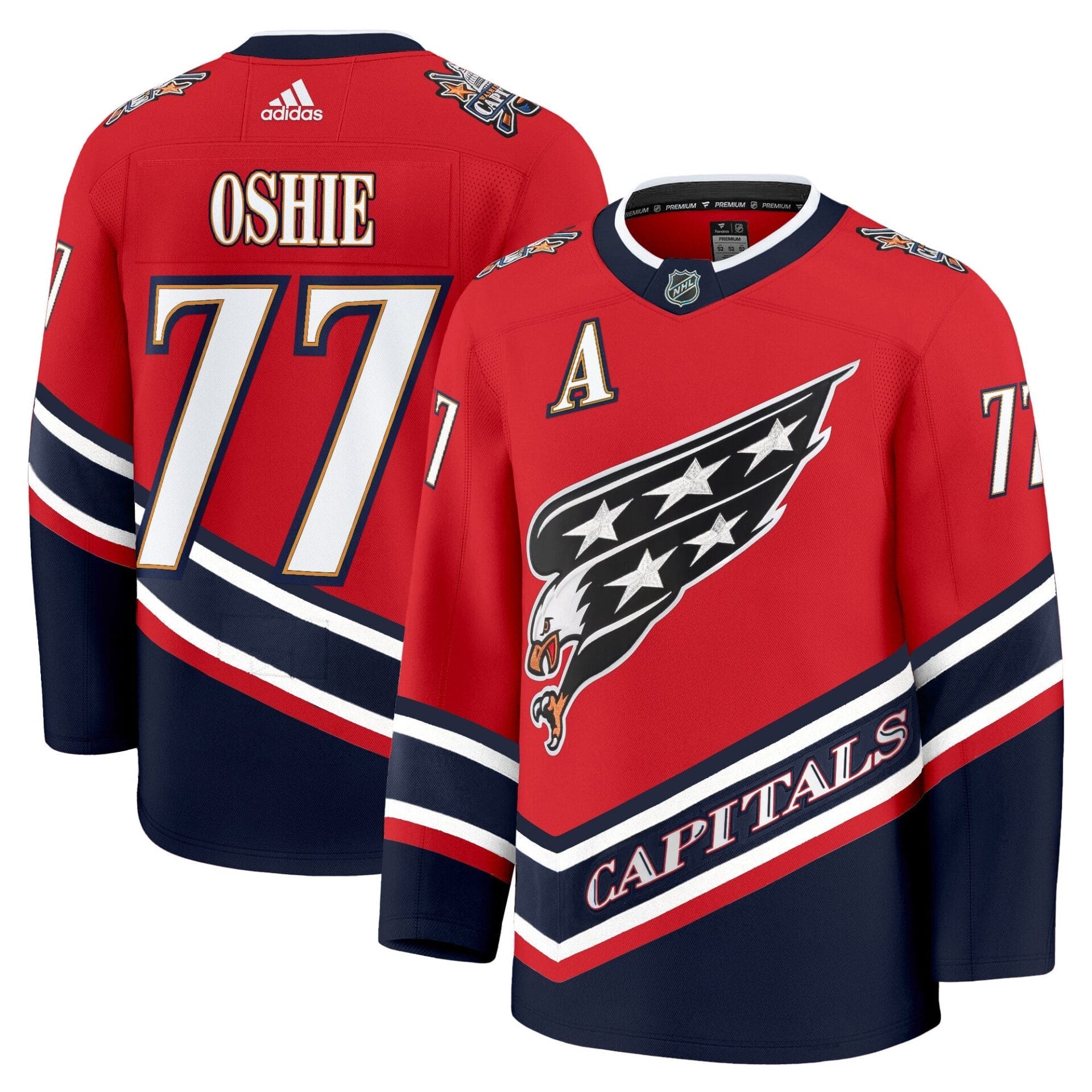 Washington Capitals Screaming Eagle Jersey Collection (1995-2024) - All Stitched - Image 6