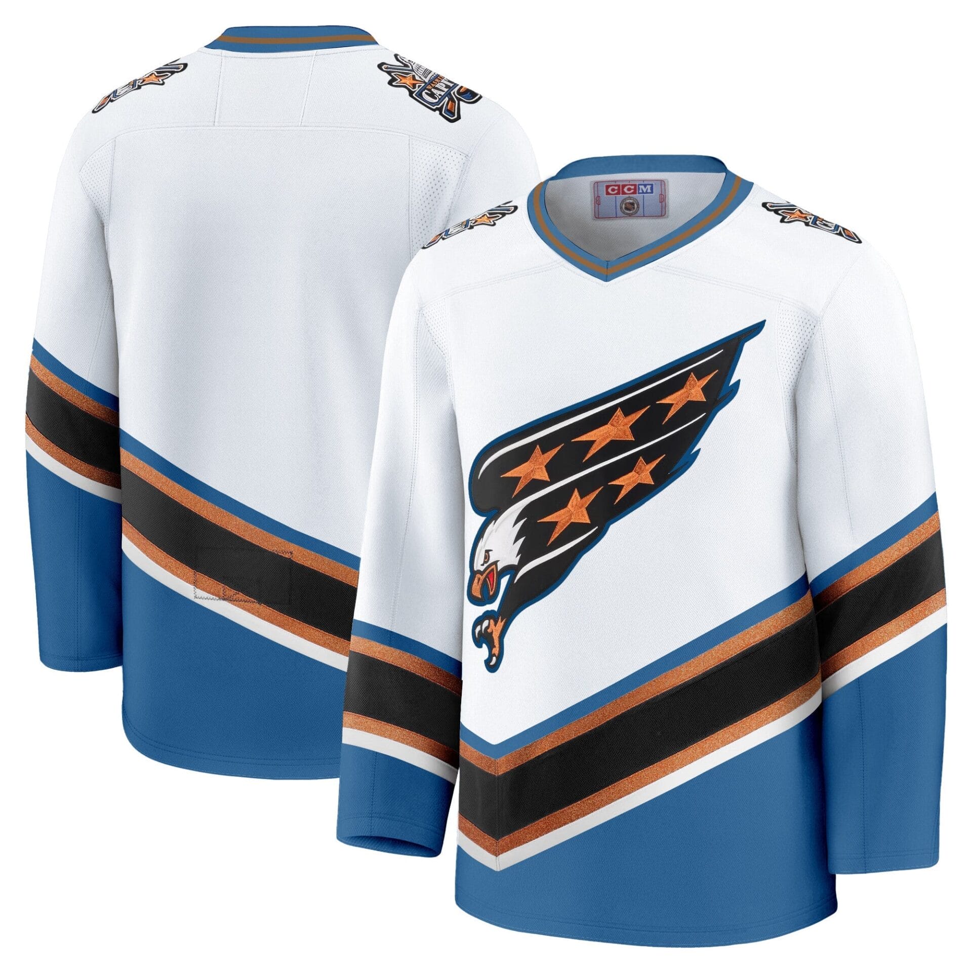 Washington Capitals Screaming Eagle Jersey Collection (1995-2024) - All Stitched - Image 21