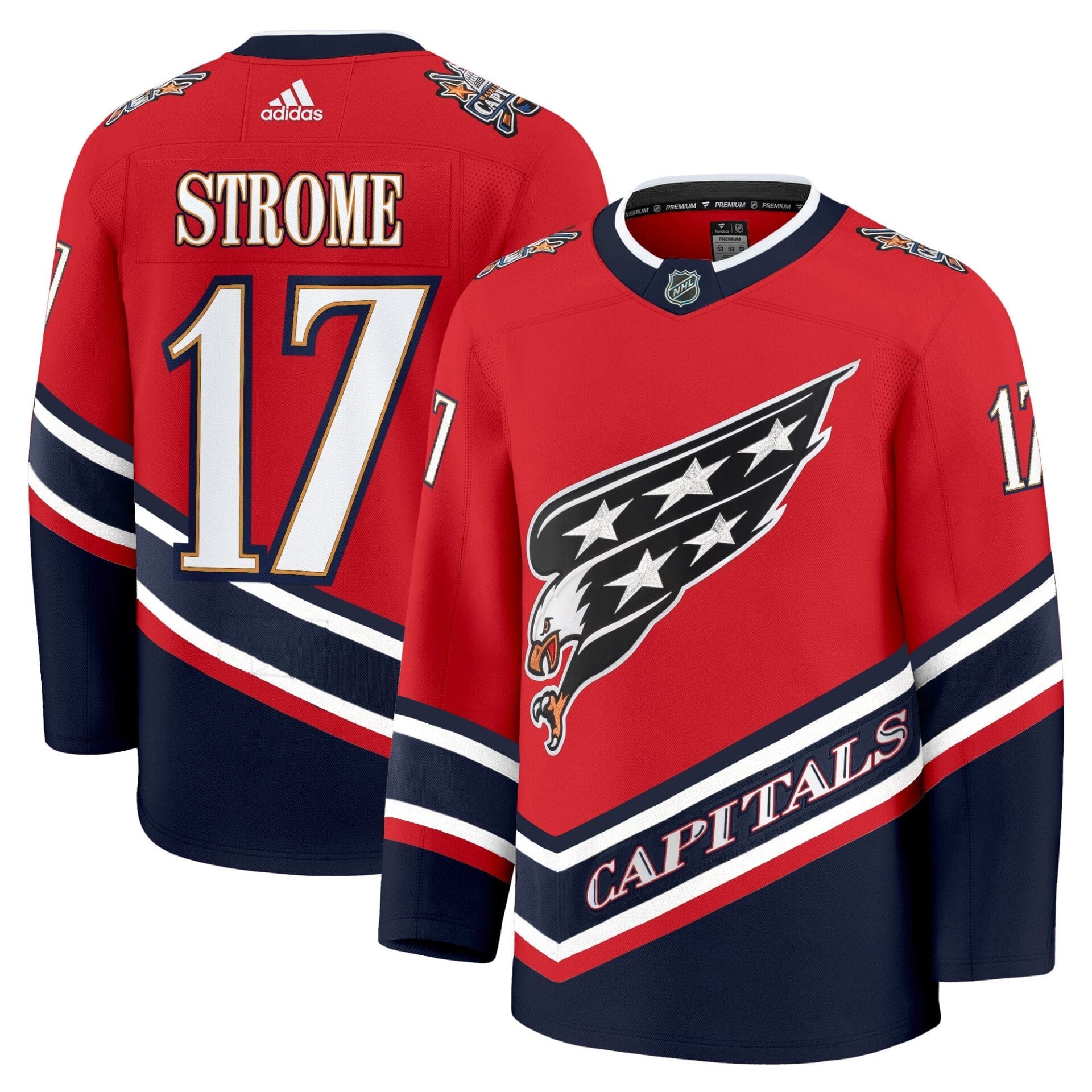 Washington Capitals Screaming Eagle Jersey Collection (1995-2024) - All Stitched - Image 2