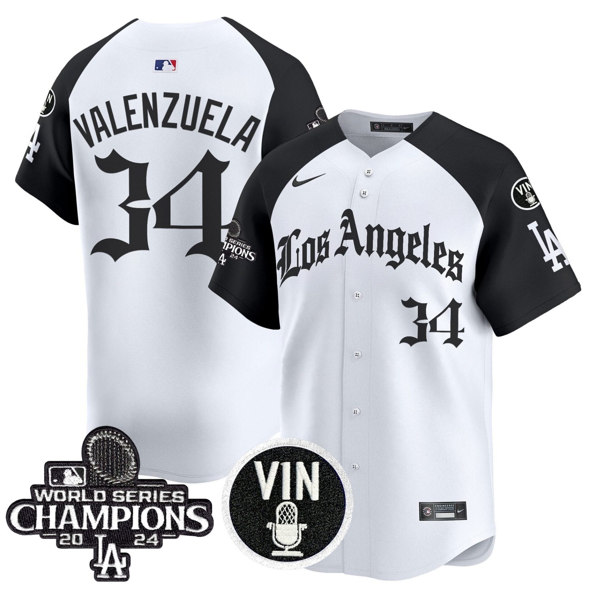 Dodgers 2025 LA Gothic Style Vapor Premier Limited Jersey - All Stitched - Image 22