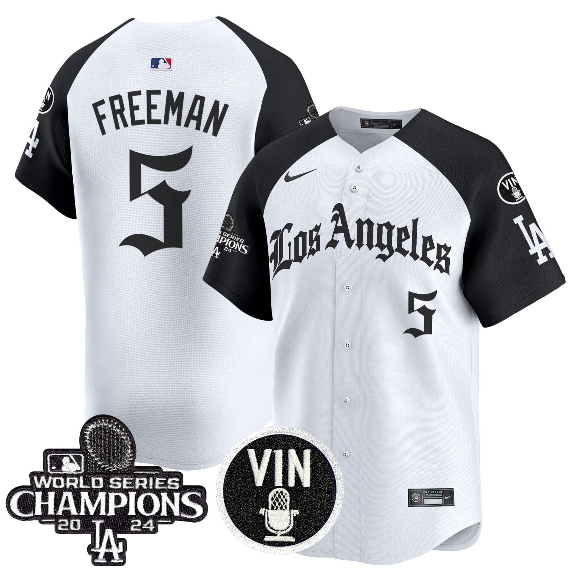 Dodgers 2025 LA Gothic Style Vapor Premier Limited Jersey - All Stitched - Image 25