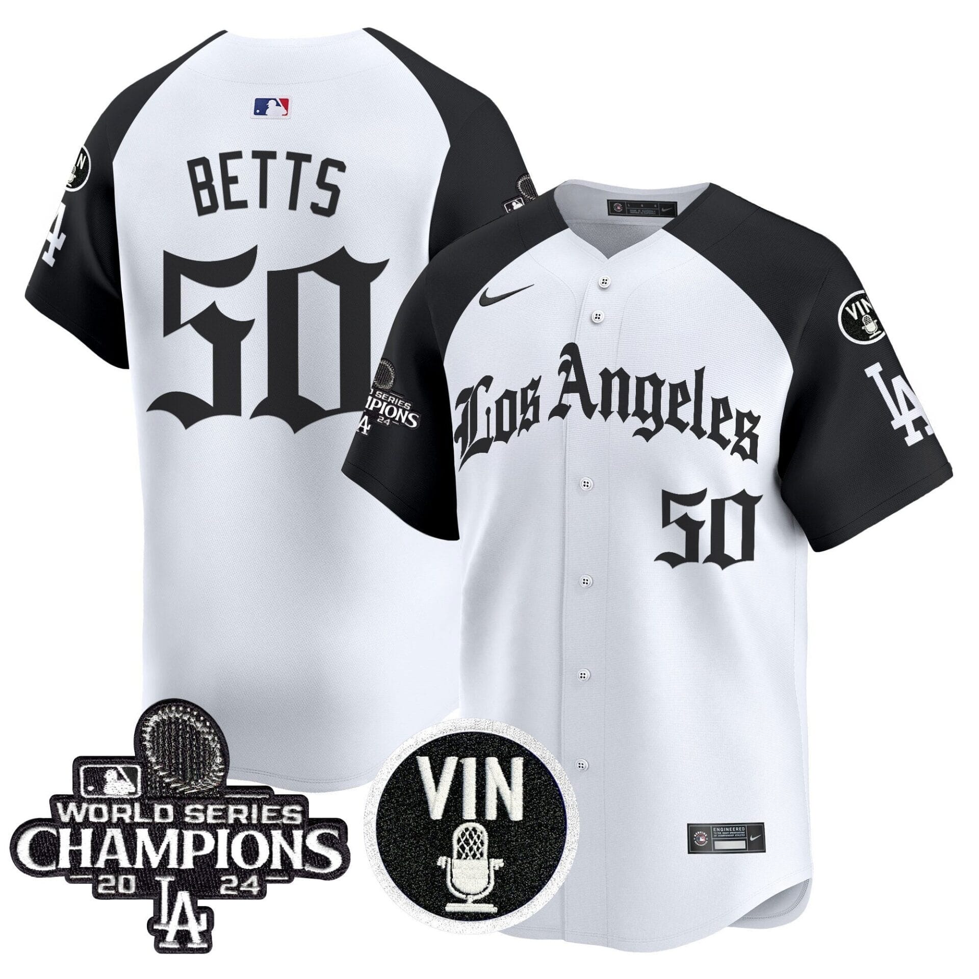 Dodgers 2025 LA Gothic Style Vapor Premier Limited Jersey - All Stitched - Image 26