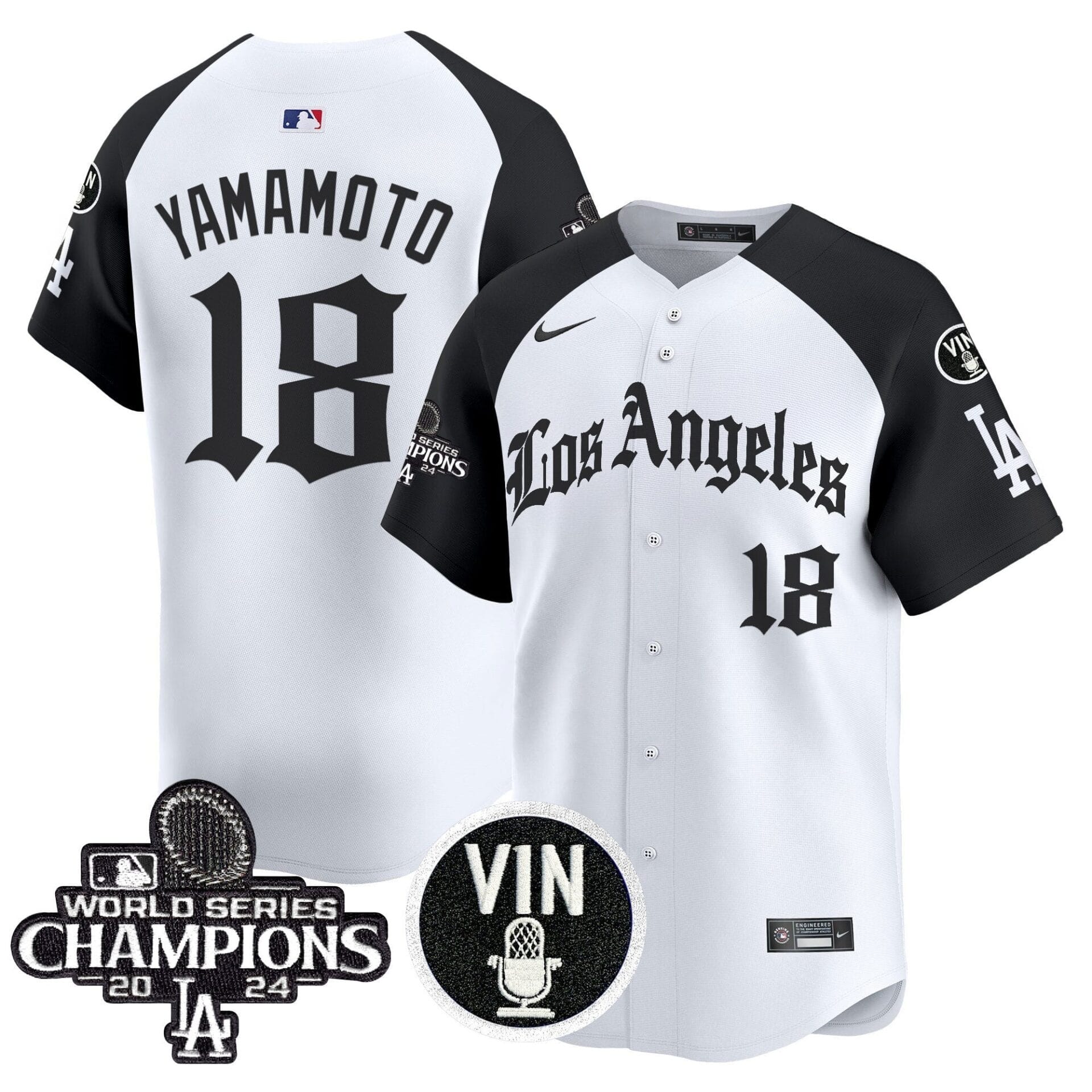 Dodgers 2025 LA Gothic Style Vapor Premier Limited Jersey - All Stitched - Image 23