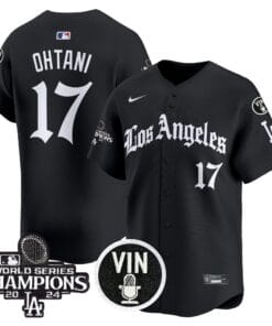 Dodgers 2025 LA Gothic Style Vapor Premier Limited Jersey - All Stitched