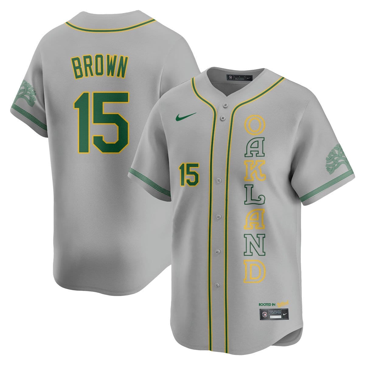 Oakland Athletics City Connect Concept Jersey - All Stitched - Image 55
