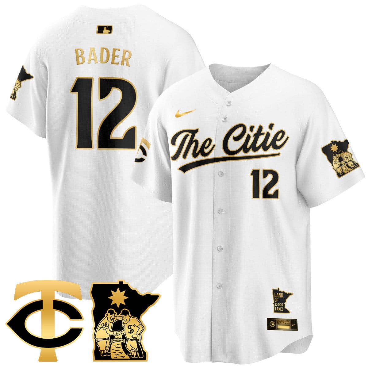 Minnesota Twins City Connect Concept Jersey - All Stitched - Image 25