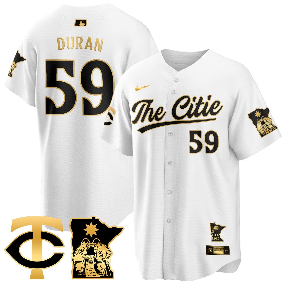 Minnesota Twins City Connect Concept Jersey - All Stitched - Image 29