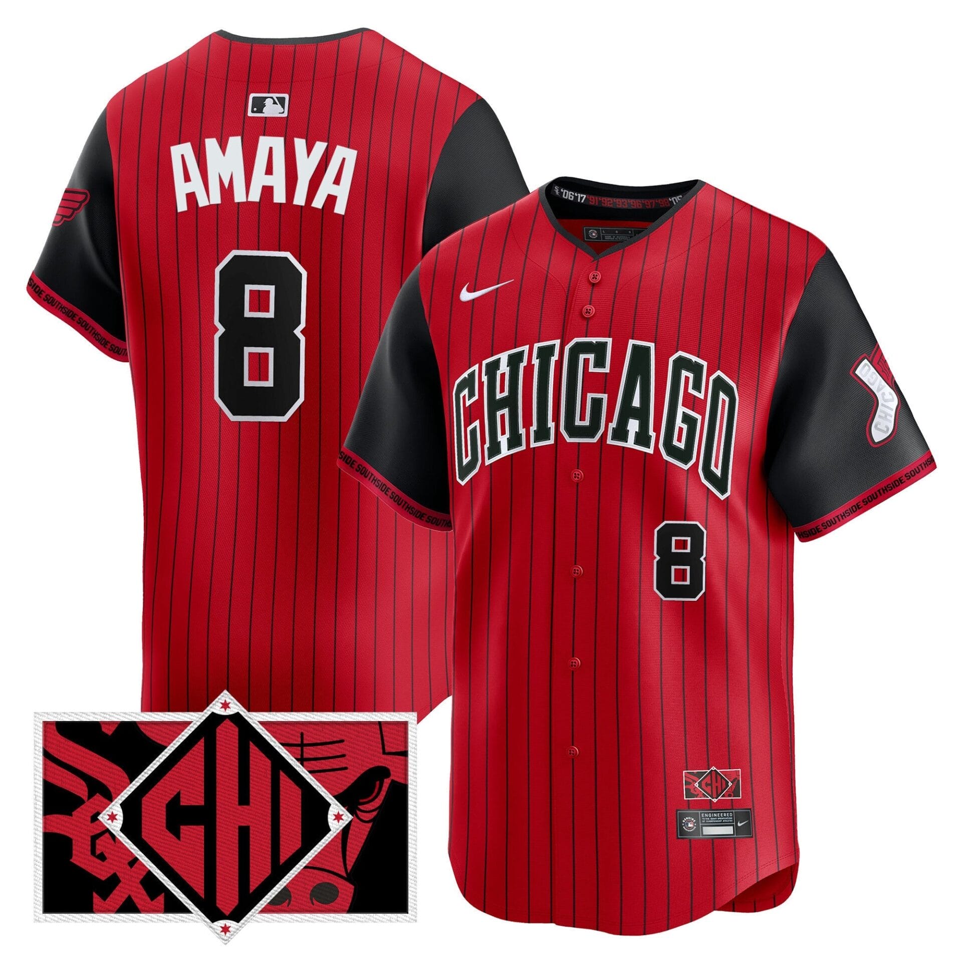 Chicago White Sox 2025 City Connect Vapor Premier Limited Jersey - All Stitched - Image 7