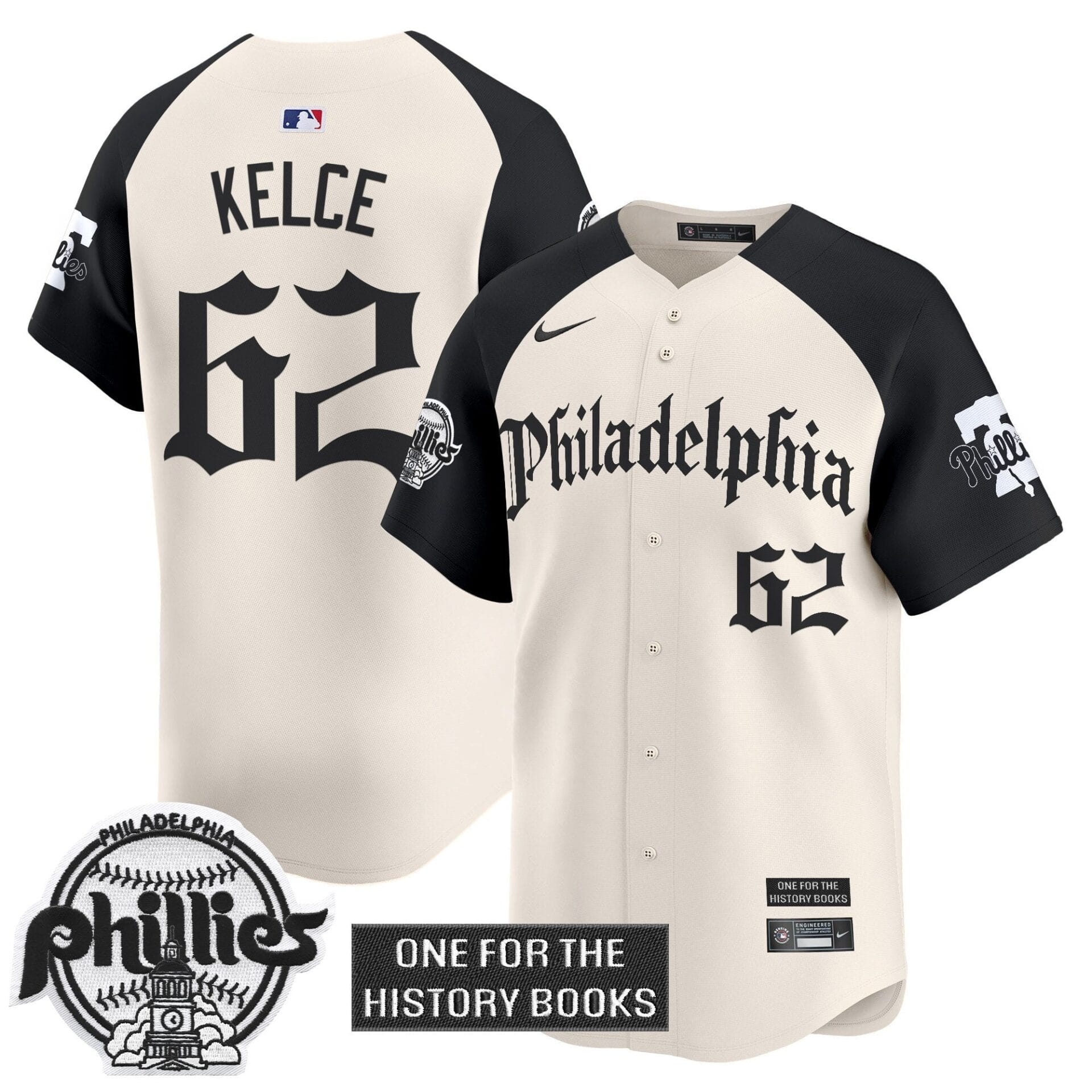 Phillies 'Retro Newspaper Edition' Vapor Premier Limited Jersey - All Stitched - Image 27