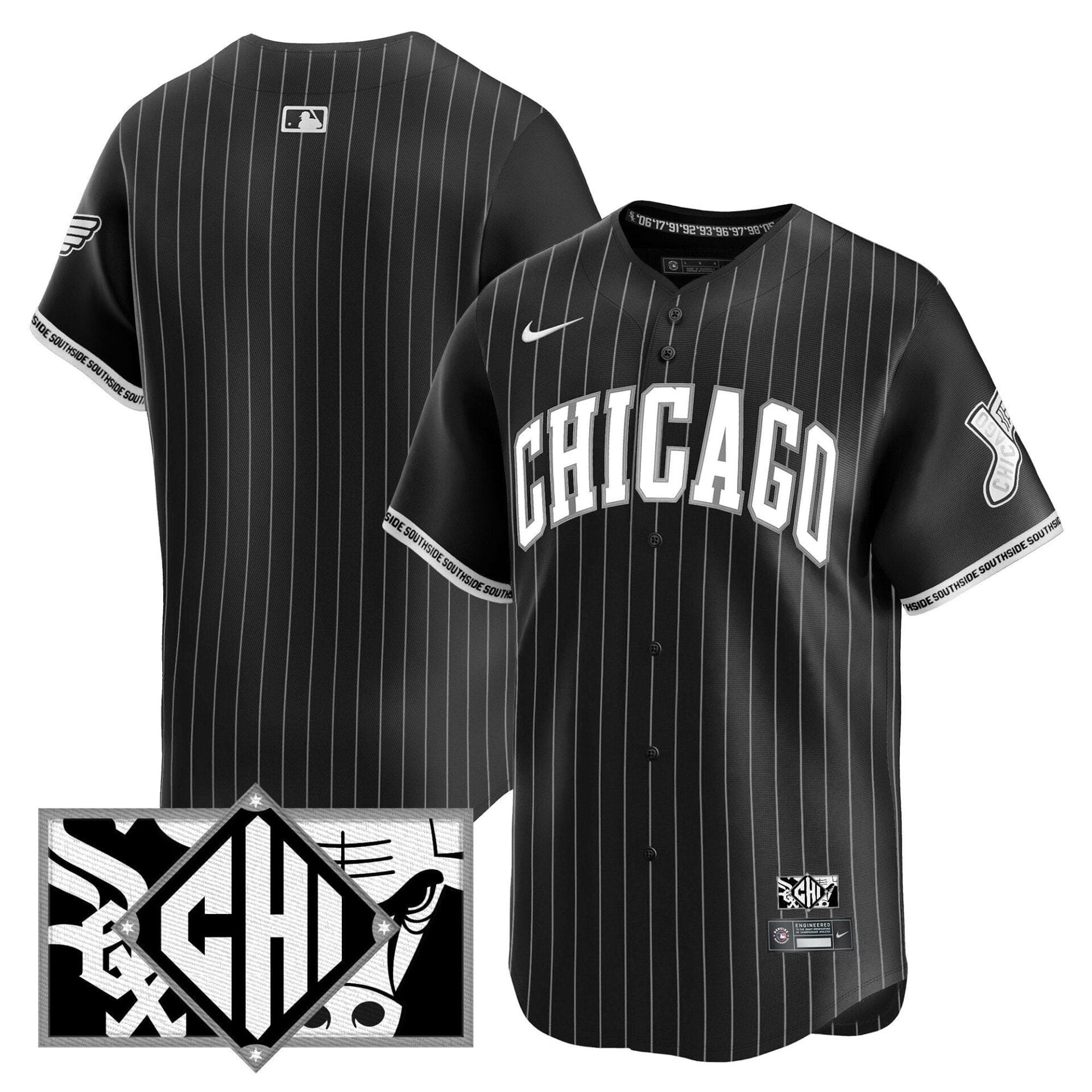Chicago White Sox 2025 City Connect Vapor Premier Limited Jersey - All Stitched - Image 16