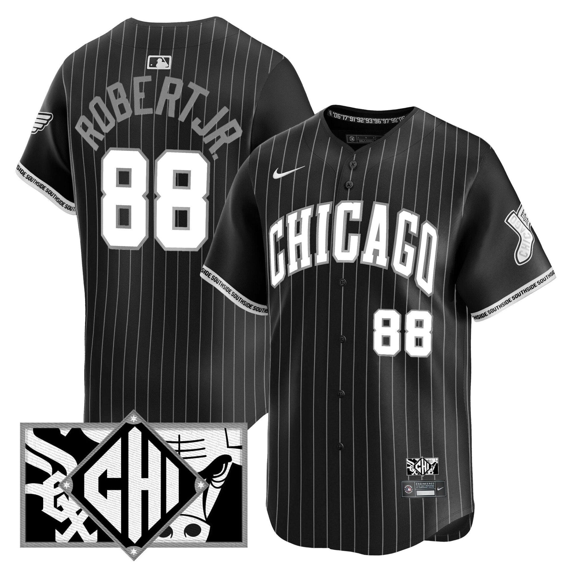 Chicago White Sox 2025 City Connect Vapor Premier Limited Jersey - All Stitched - Image 10