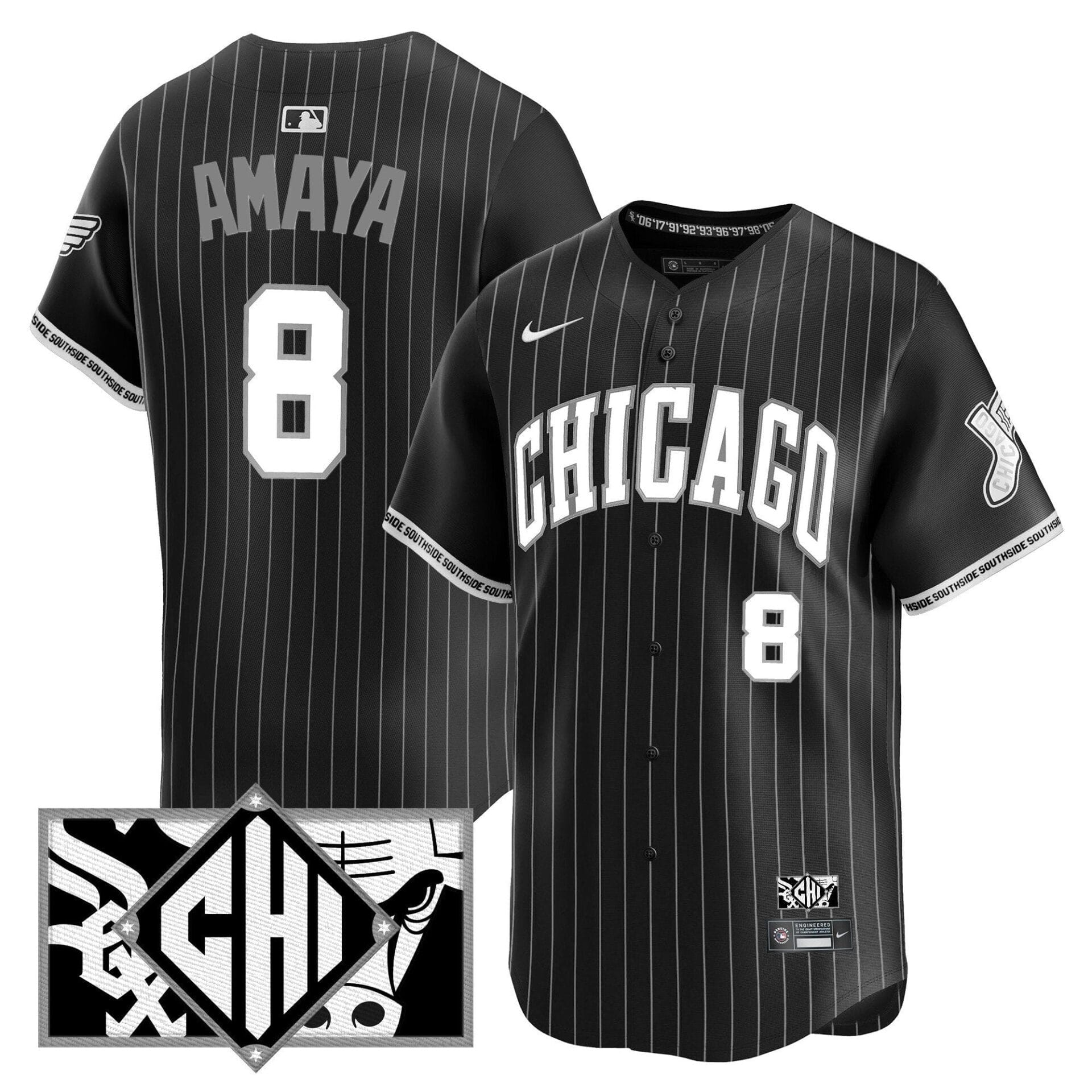 Chicago White Sox 2025 City Connect Vapor Premier Limited Jersey - All Stitched - Image 15