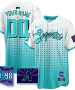 Custom Name/Gender Arizona Diamondbacks Purple for Second “Serpientes” City Connect Jersey - All Stitched