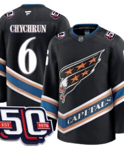 Washington Capitals 50th Anniversary Premium Jersey - All Stitched