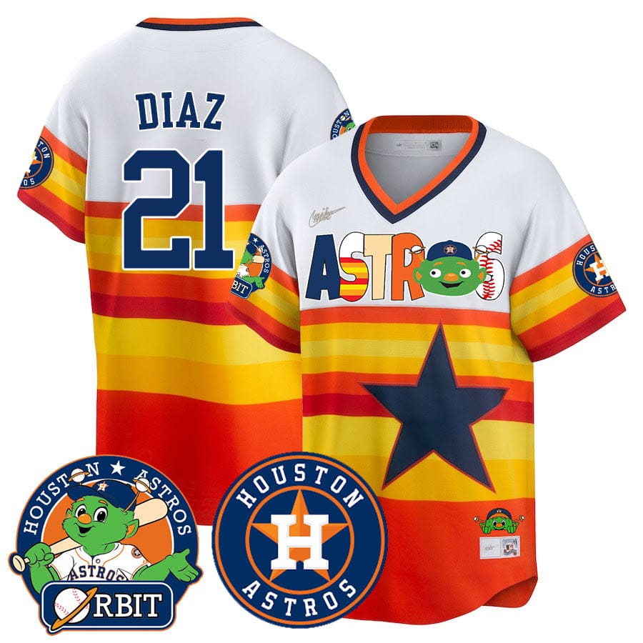 Houston Astros Orbit Vapor Premier Jersey - All Stitched - Image 4