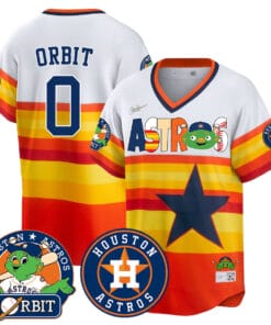 Houston Astros Orbit Vapor Premier Jersey - All Stitched