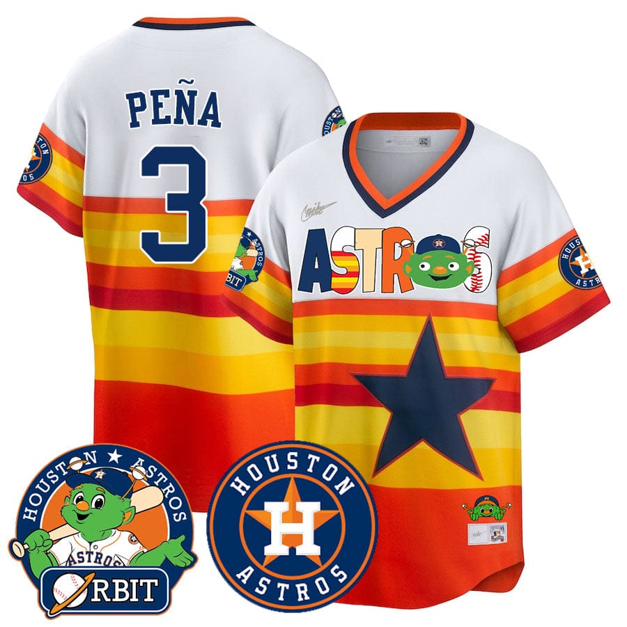 Houston Astros Orbit Vapor Premier Jersey - All Stitched - Image 5