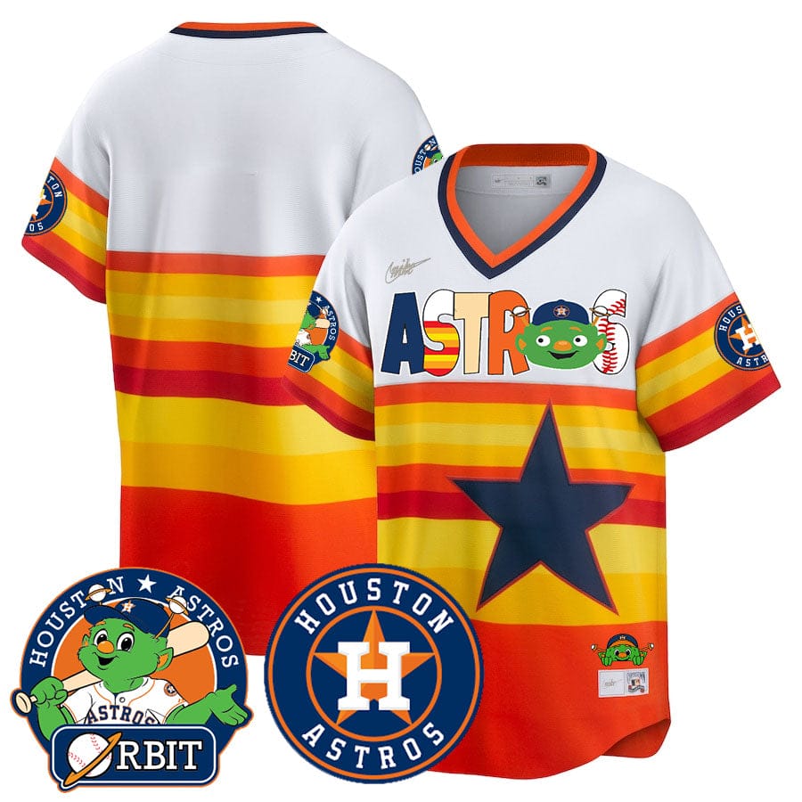 Houston Astros Orbit Vapor Premier Jersey - All Stitched - Image 8