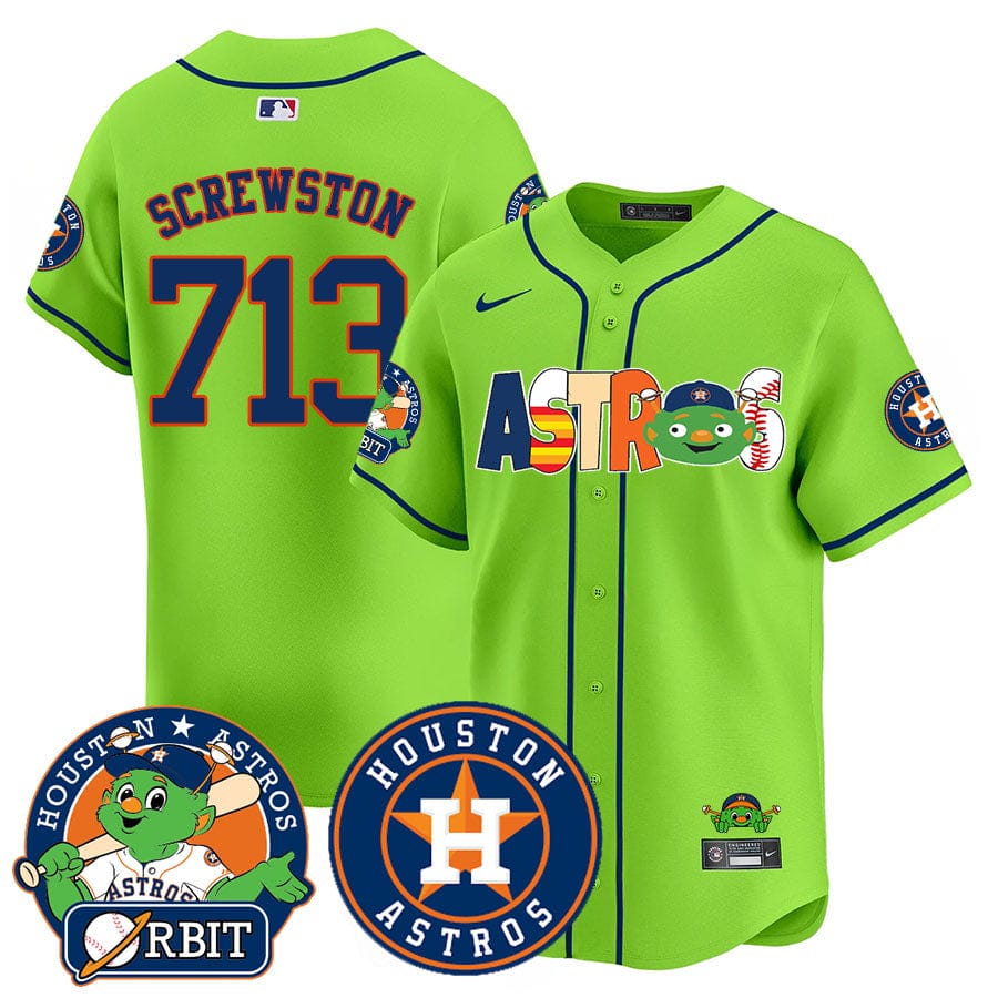 Houston Astros Orbit Vapor Premier Jersey - All Stitched - Image 22