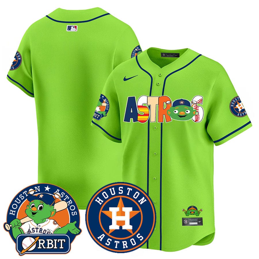 Houston Astros Orbit Vapor Premier Jersey - All Stitched - Image 24