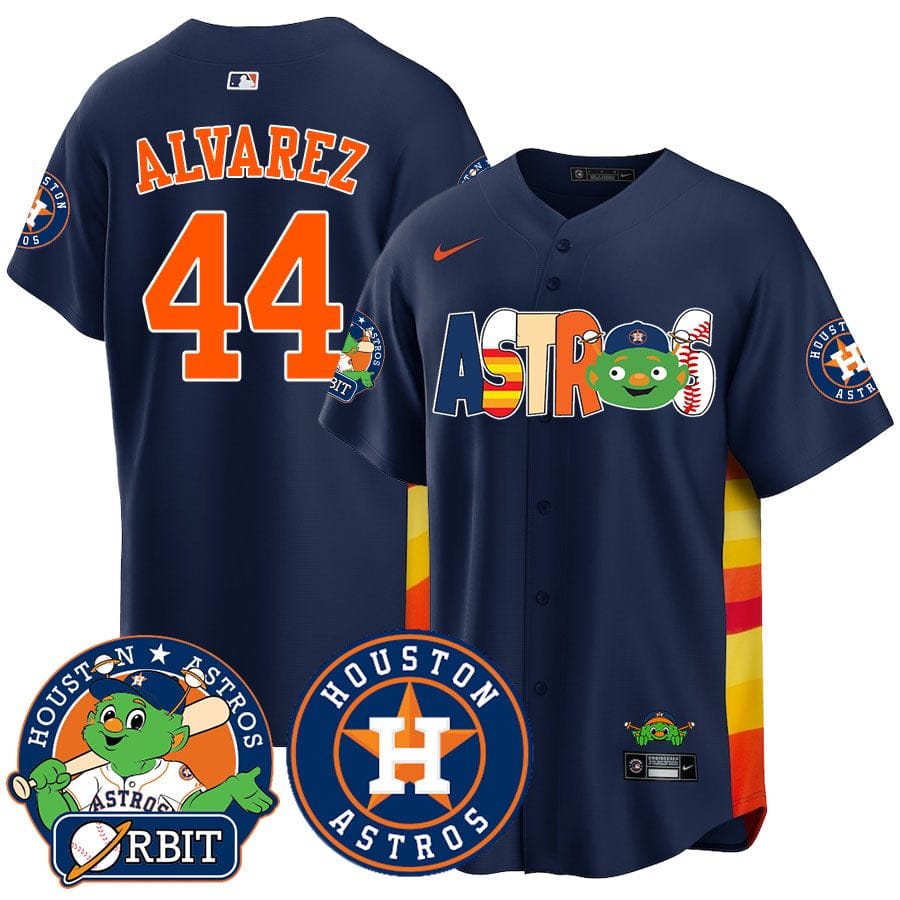 Houston Astros Orbit Vapor Premier Jersey - All Stitched - Image 29