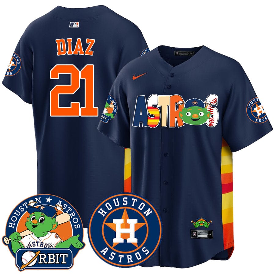 Houston Astros Orbit Vapor Premier Jersey - All Stitched - Image 30