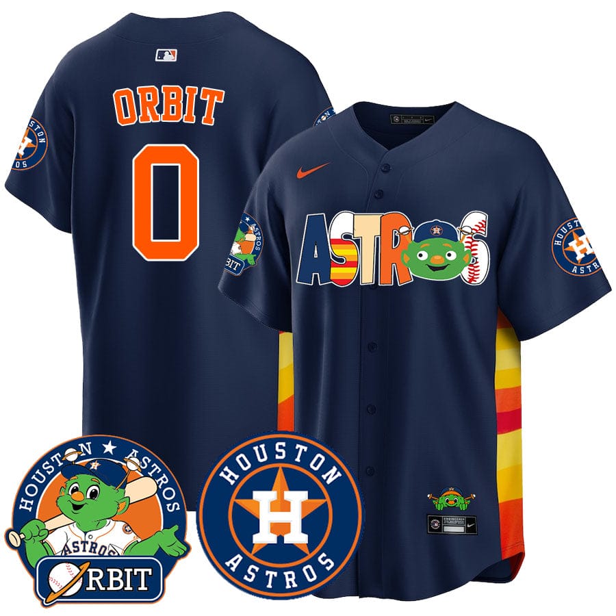 Houston Astros Orbit Vapor Premier Jersey - All Stitched - Image 31