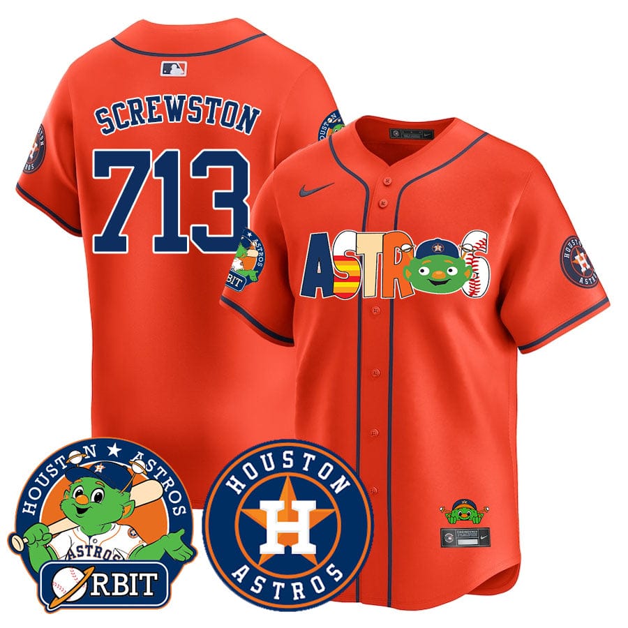 Houston Astros Orbit Vapor Premier Jersey - All Stitched - Image 15