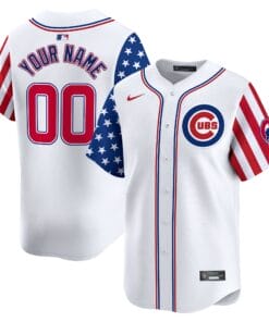 Chicago Cubs 2025 Memorial Day Vapor Premier Limited Custom Jersey - All Stitched