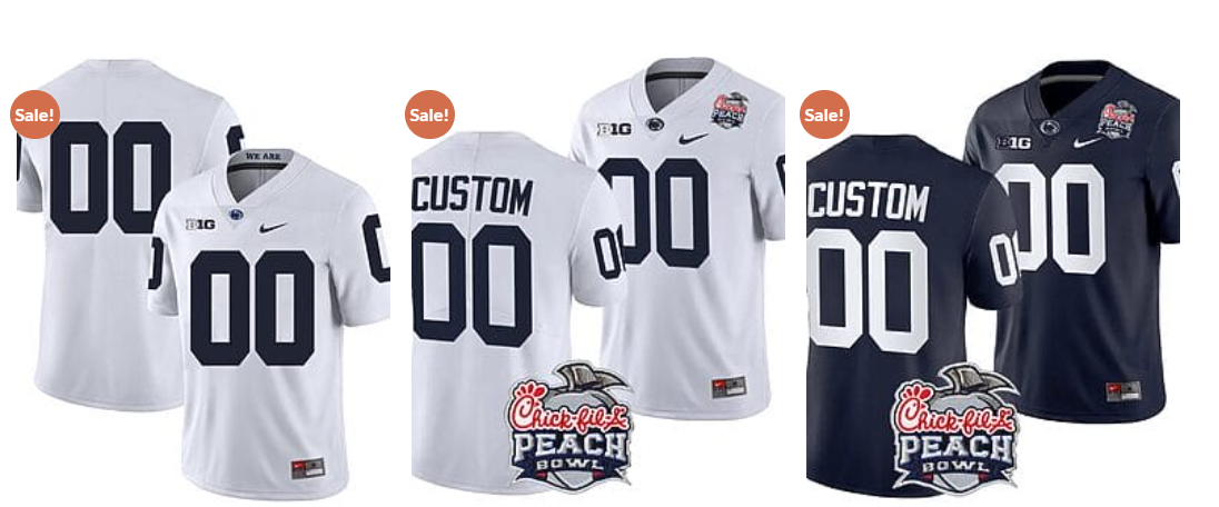 Custom Penn State Jersey