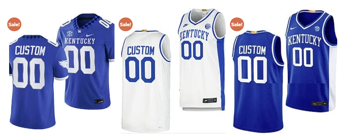 Custom Kentucky Wildcats Jersey