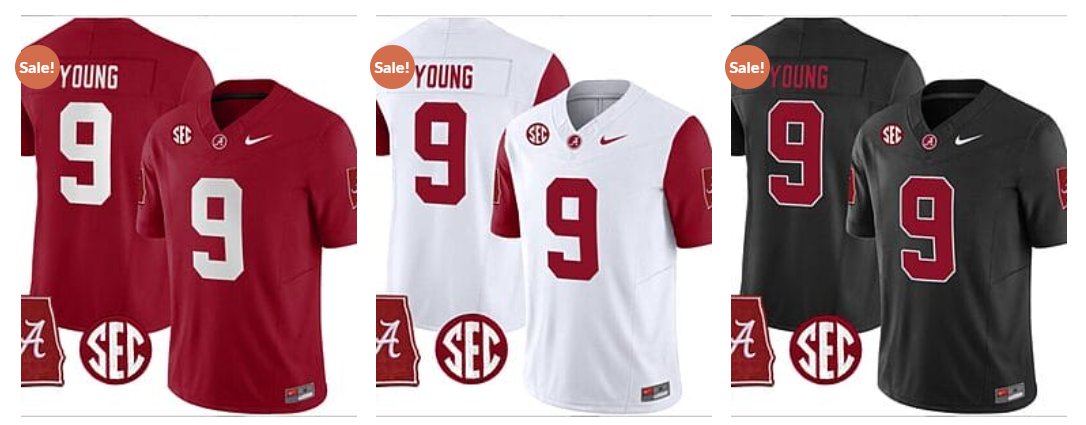 Bryce Young Jersey