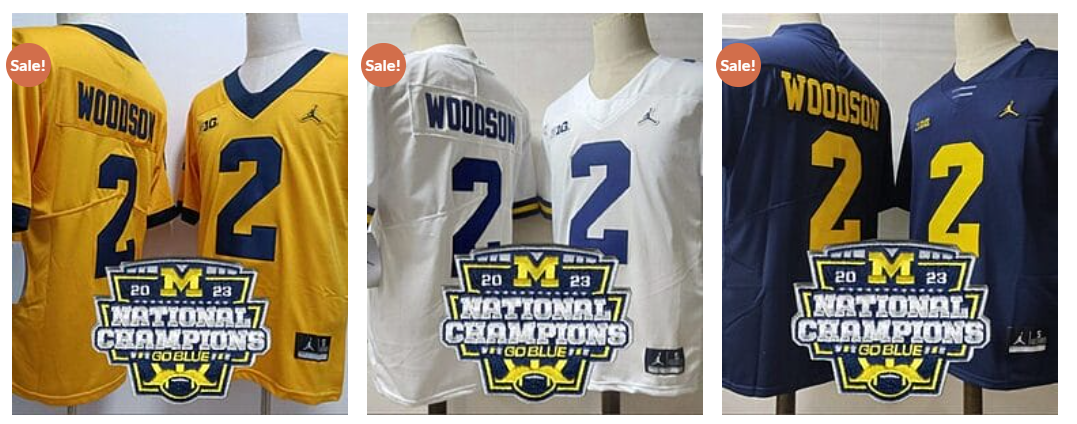 Charles Woodson Jersey
