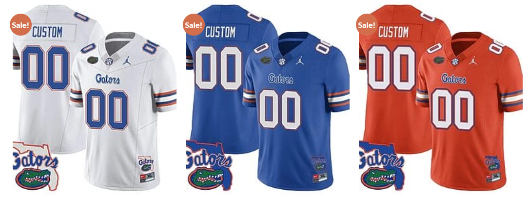 Custom Florida Gators Jersey