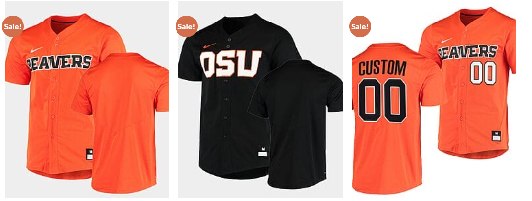 Custom Oregon State Jersey