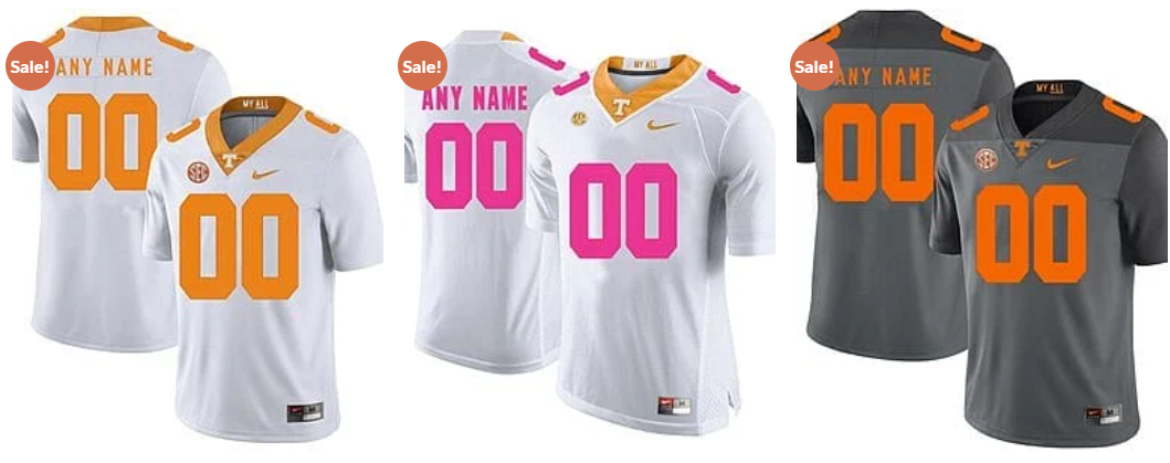 Custom Tennessee Vols Jersey