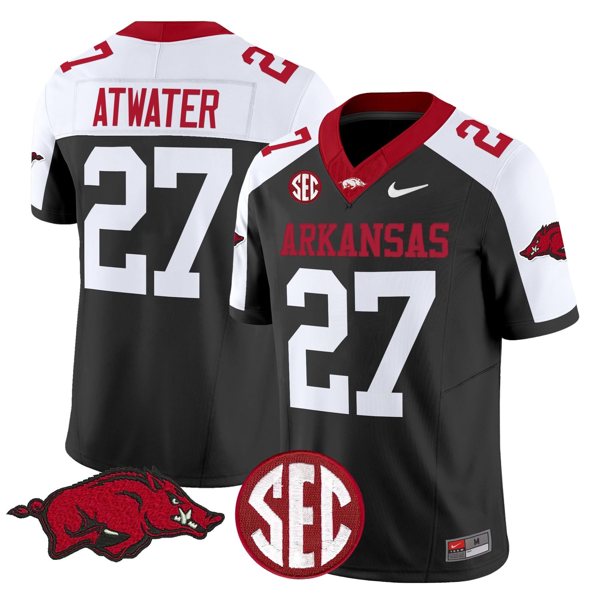 Arkansas Razorbacks Vapor Limited Jersey - All Stitched - Image 36