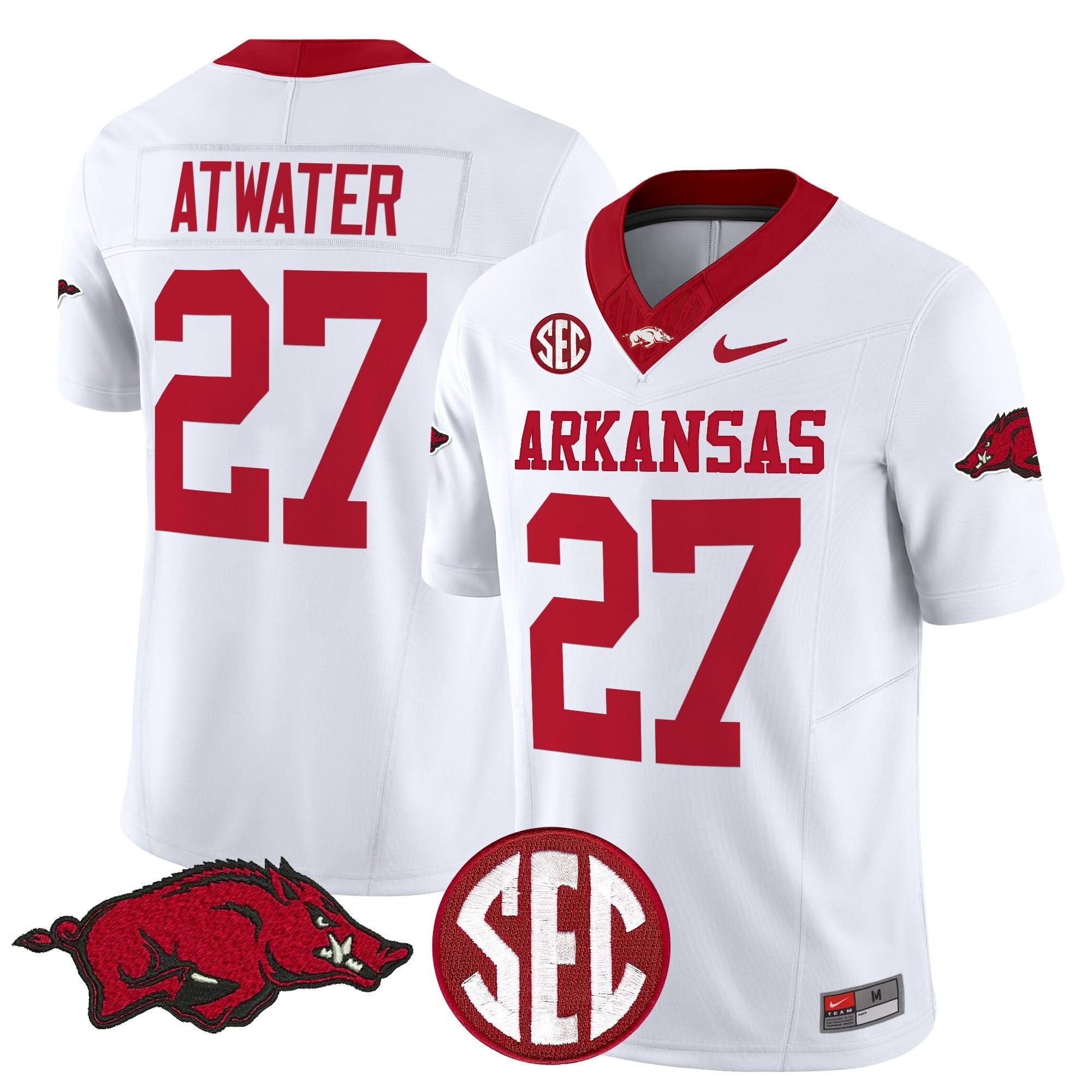 Arkansas Razorbacks Vapor Limited Jersey - All Stitched - Image 31