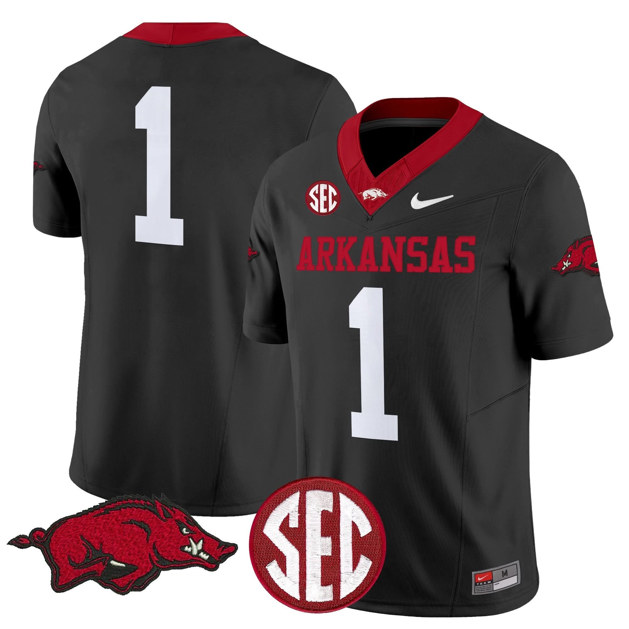 Arkansas Razorbacks Vapor Limited Jersey - All Stitched - Image 26