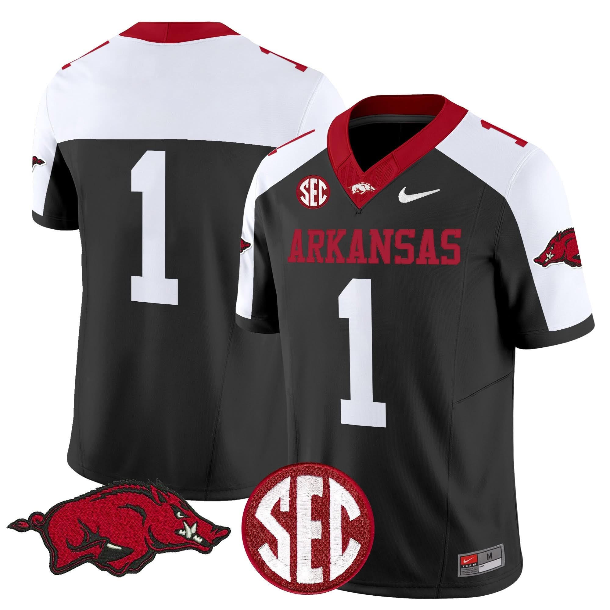 Arkansas Razorbacks Vapor Limited Jersey - All Stitched - Image 39