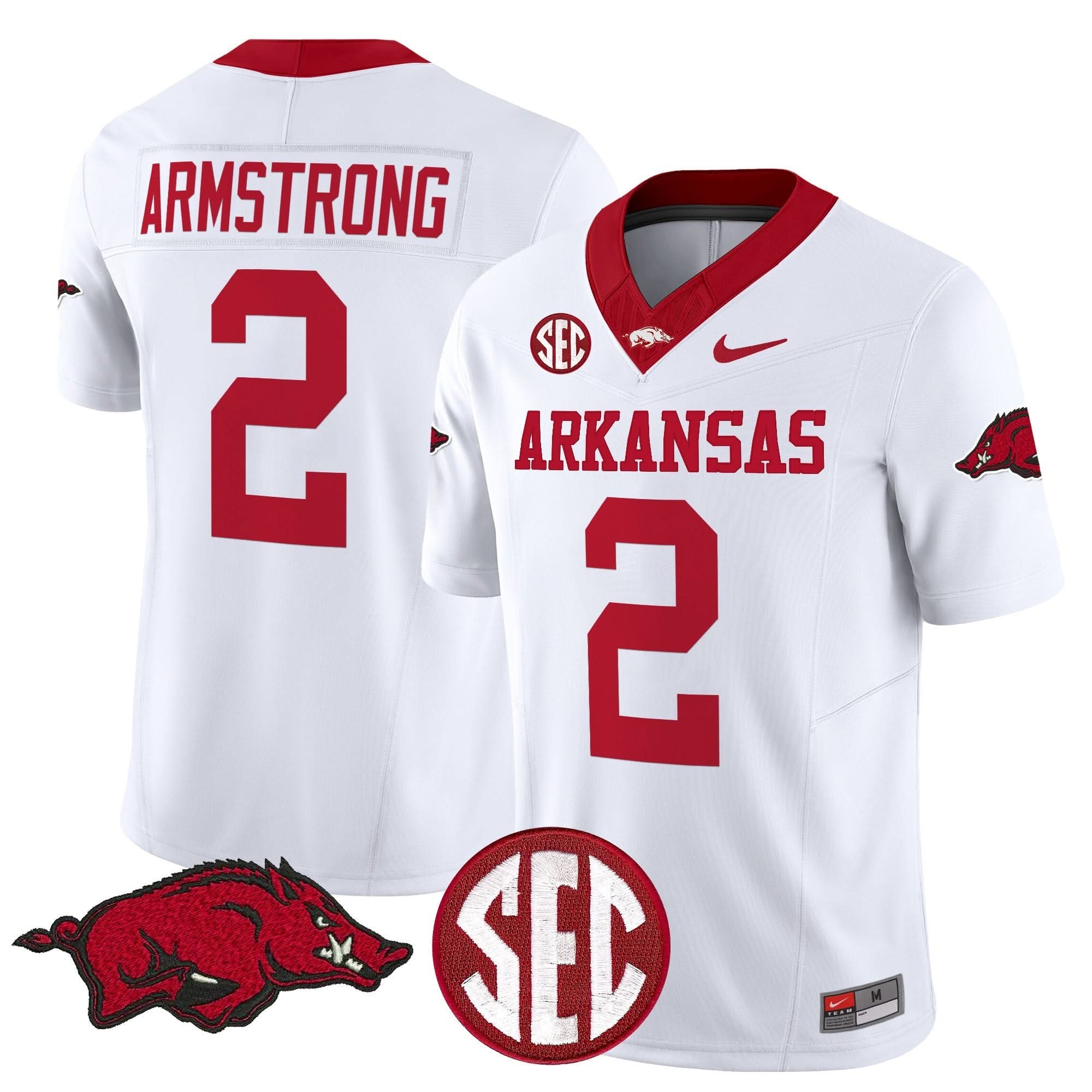 Arkansas Razorbacks Vapor Limited Jersey - All Stitched - Image 29