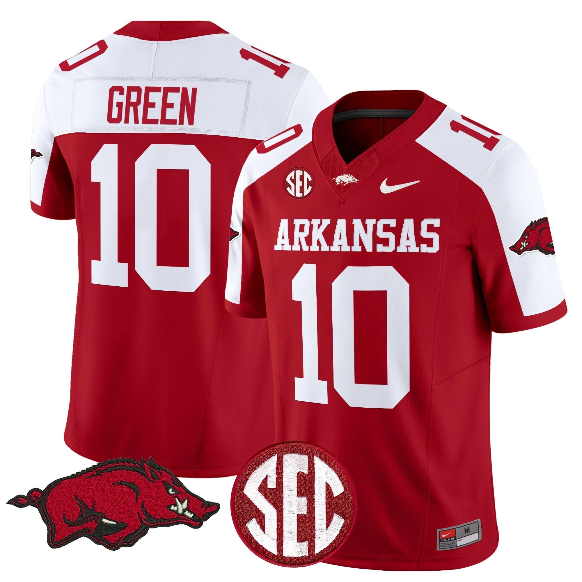 Arkansas Razorbacks Vapor Limited Jersey - All Stitched - Image 40