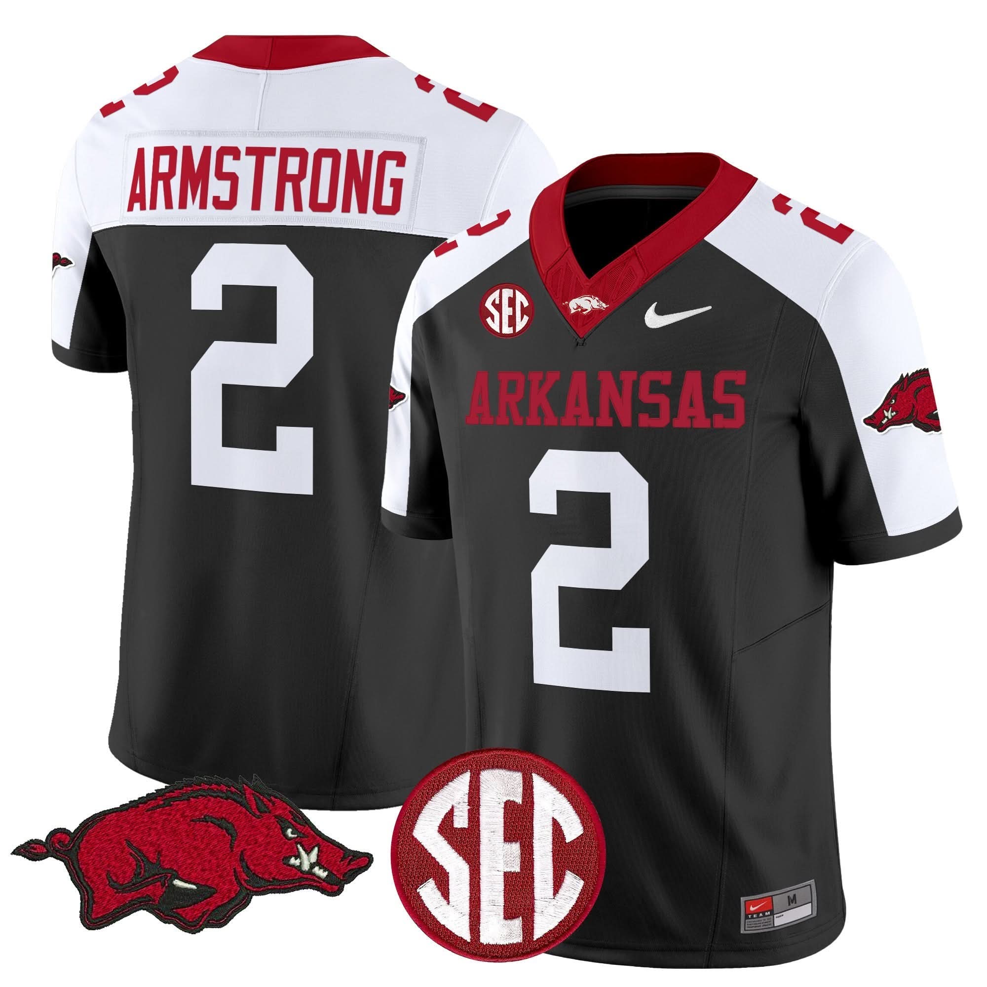 Arkansas Razorbacks Vapor Limited Jersey - All Stitched - Image 23