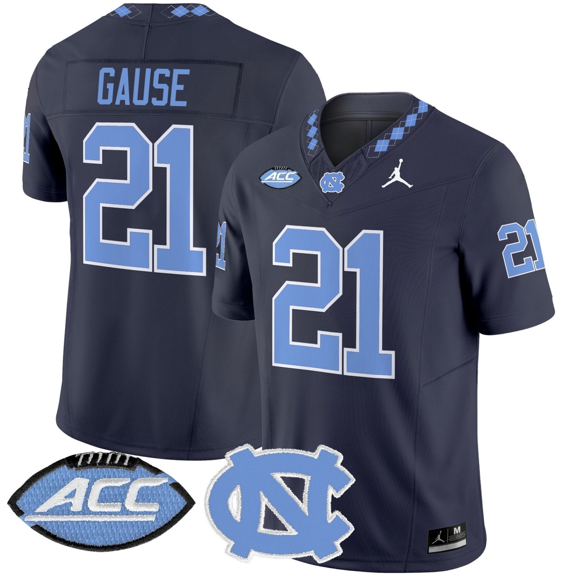 North Carolina Tar Heels 2025 Vapor Limited Jersey - All Stitched - Image 11